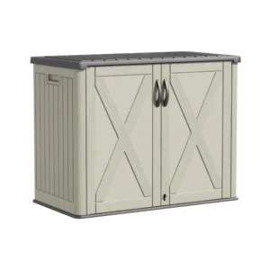 Patiowell 25 Cu.ft Outdoor Storage Cabinet, Beige