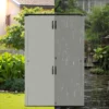Patiowell 50 Cu.ft Outdoor Storage Cabinet, Beige