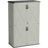 Patiowell 50 Cu.ft Outdoor Storage Cabinet, Beige