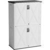Patiowell 50 Cu.ft Outdoor Storage Cabinet, White