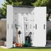 Patiowell 50 Cu.ft Outdoor Storage Cabinet, White